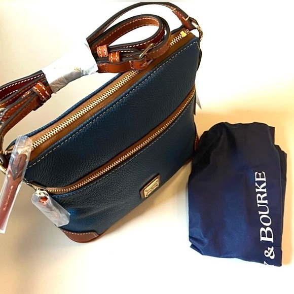 Dooney and Bourke Pebble Leather Crossbody with Dust Bag NWT - Picture 7 of 7